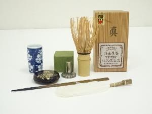 茶筅・巾筒・火箸・香合・羽箒セット
